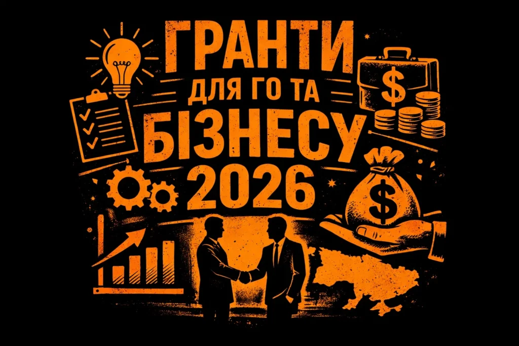 Гранти для ГО та бізнесу